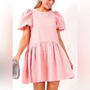 Tuckernuck Pink Penelope Mini Dress
